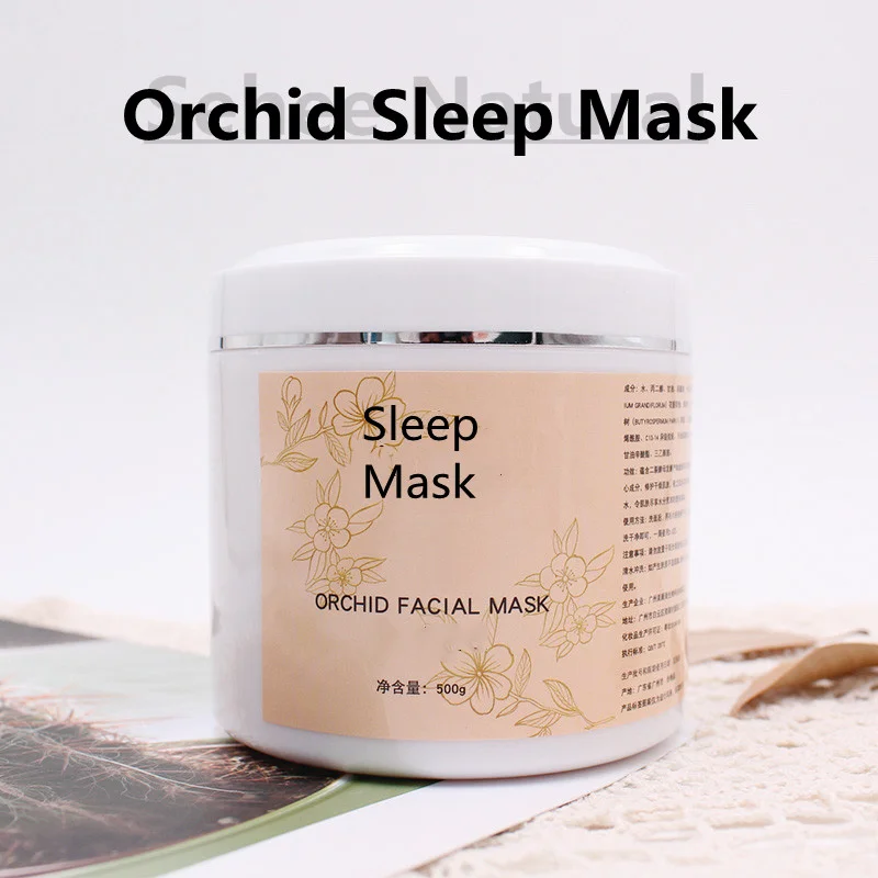 Luxury Skincare Treatments - Masker Wajah Tidur Anggrek Mewah Pengisian