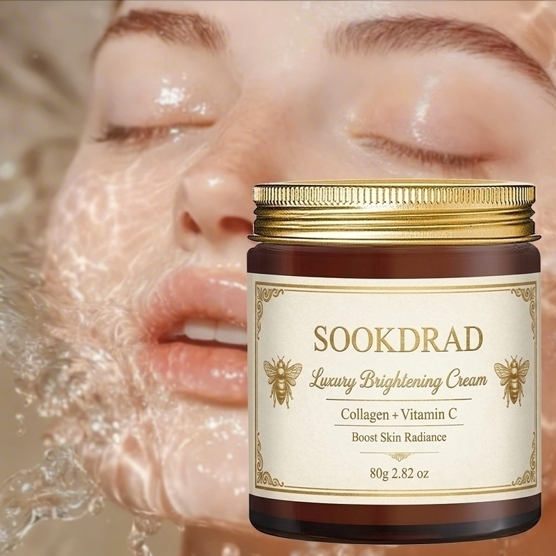 Krim Pencerah Mewah, Kolagen+V - Luxury Skincare Daily ulasan dan harga