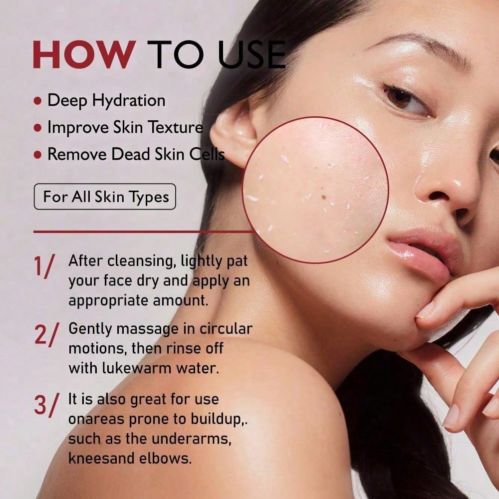 Ampul Beras Hitam Pengelupas 8 - Luxury Skincare Daily ulasan dan harga